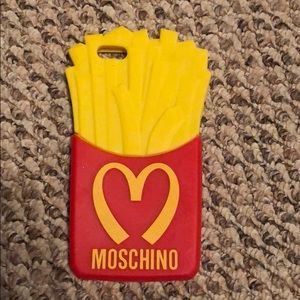 Moschino French fries IPhone 6 Plus case